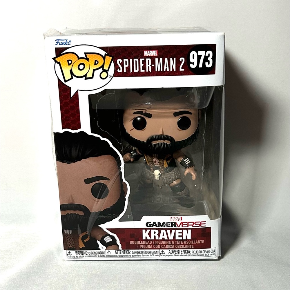 NIB: Funko Pop Funko POP! Games: Spider-Man 2- Kraven 4-in Vinyl Figure